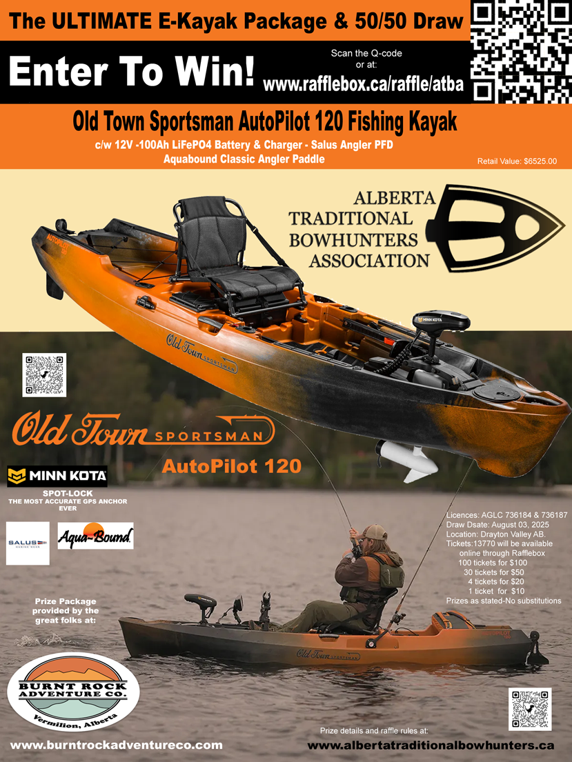 ATBA "ULTIMATE E-Kayak Package" & 50/50 Raffle